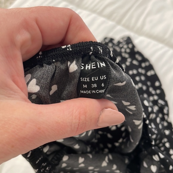 NWOT heart patterned halter dress - Picture 6 of 6